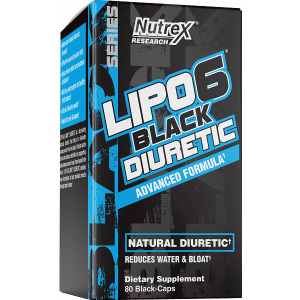 Nutrex Lipo 6 Black Diuretic, 80 Cápsulas