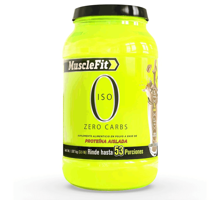 bote musclefit Iso Zero Carbs