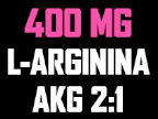 400mg L-Arginina AKG 2:1